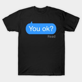 You Ok Text T-Shirt